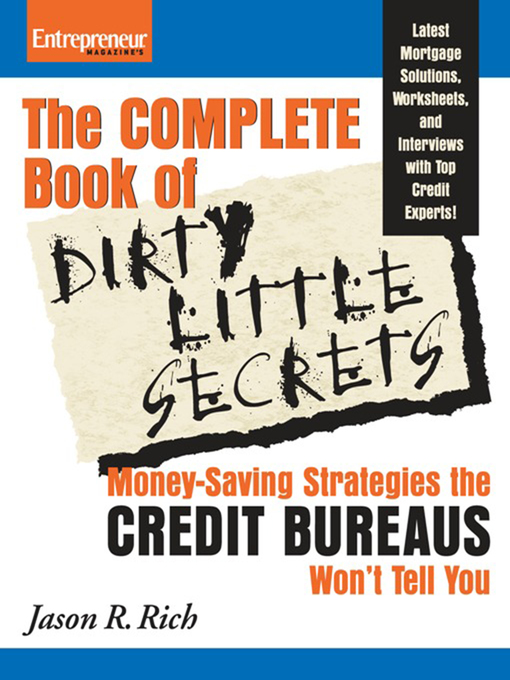 Title details for Complete Book of Dirty Little Secrets From the Credit Bureaus by Jason Rich - Wait list